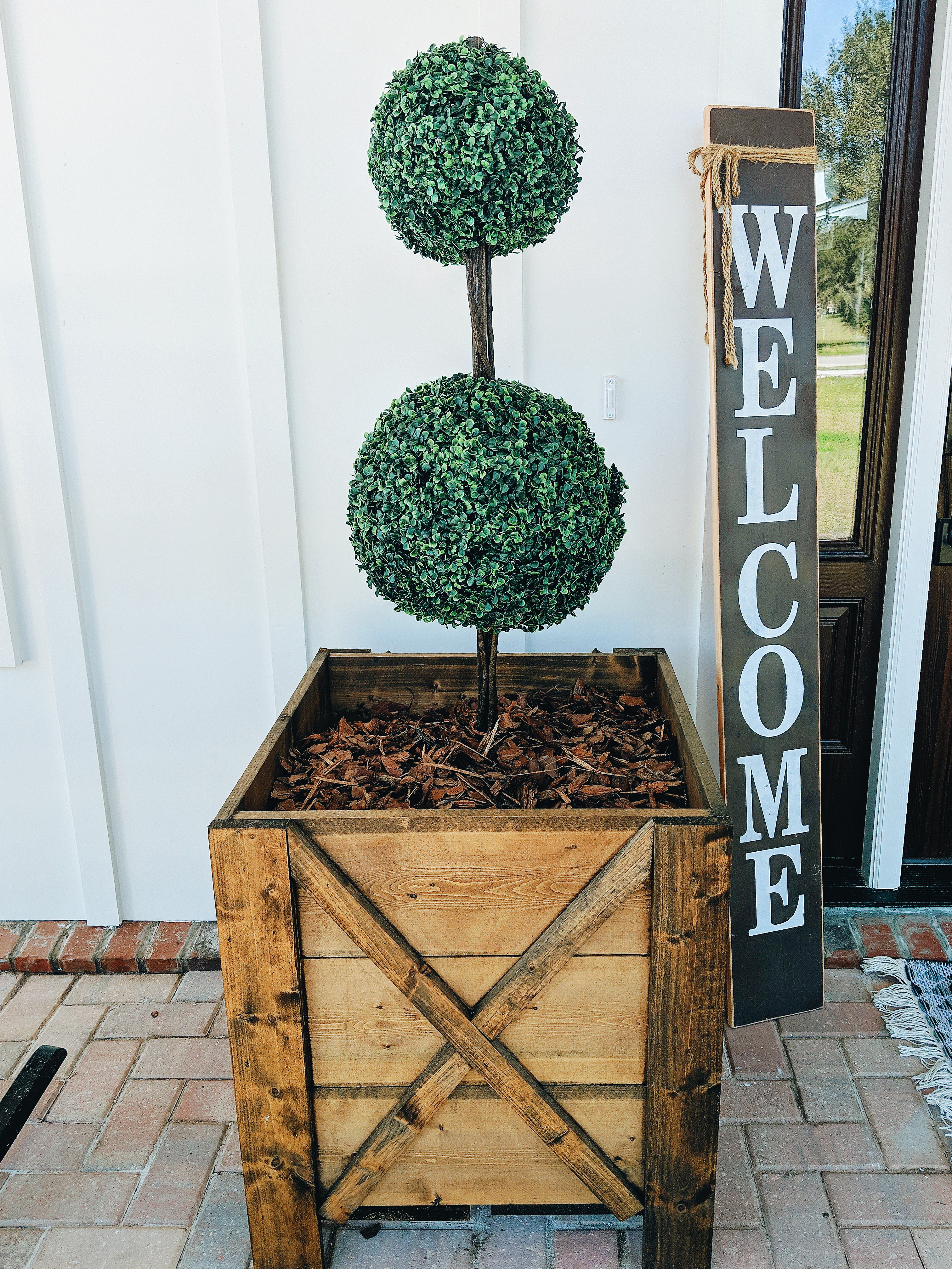 Front Porch Topiary