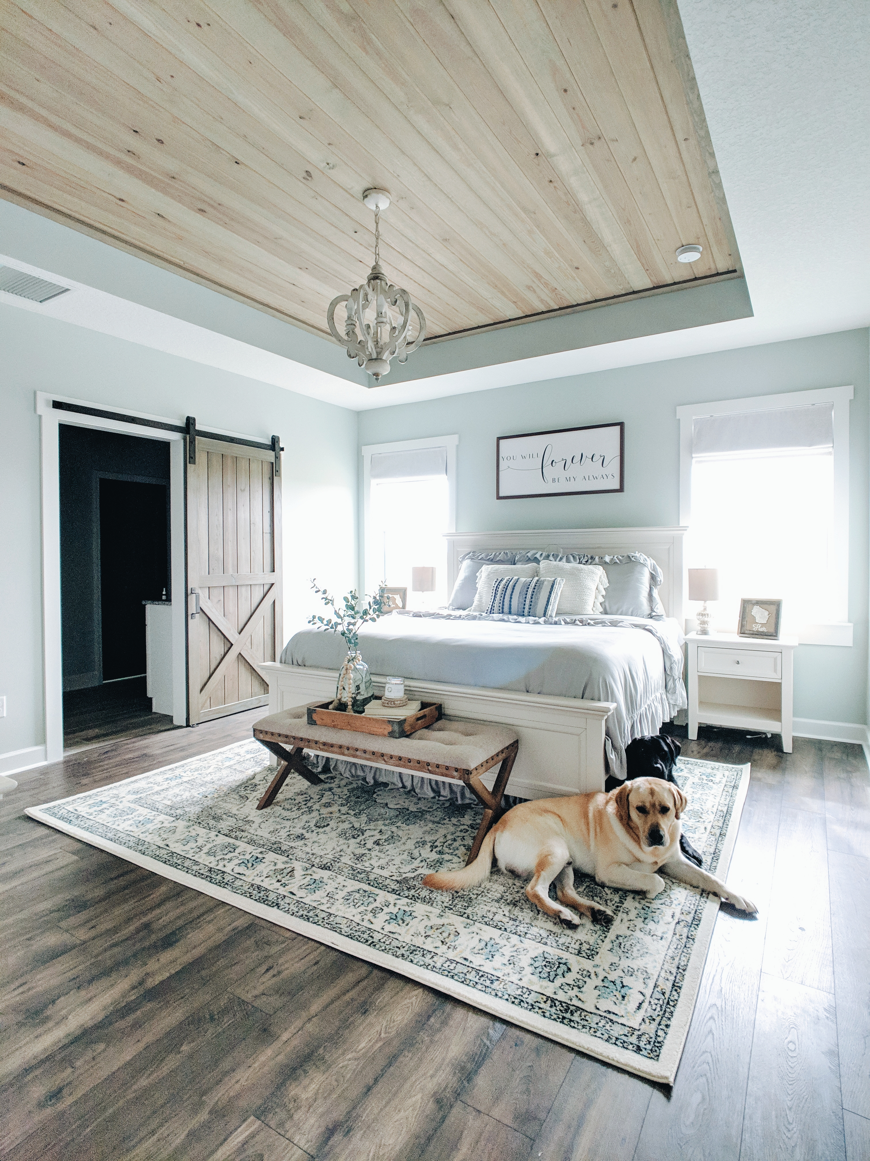 Farmhouse Master Bedroom