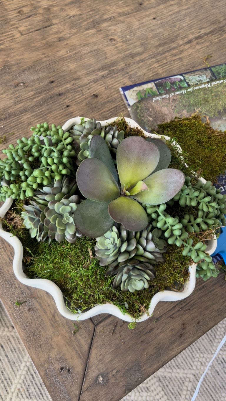 DIY Planter Centerpiece